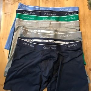 Calvin Klein Men’s microfiber boxer briefs XL